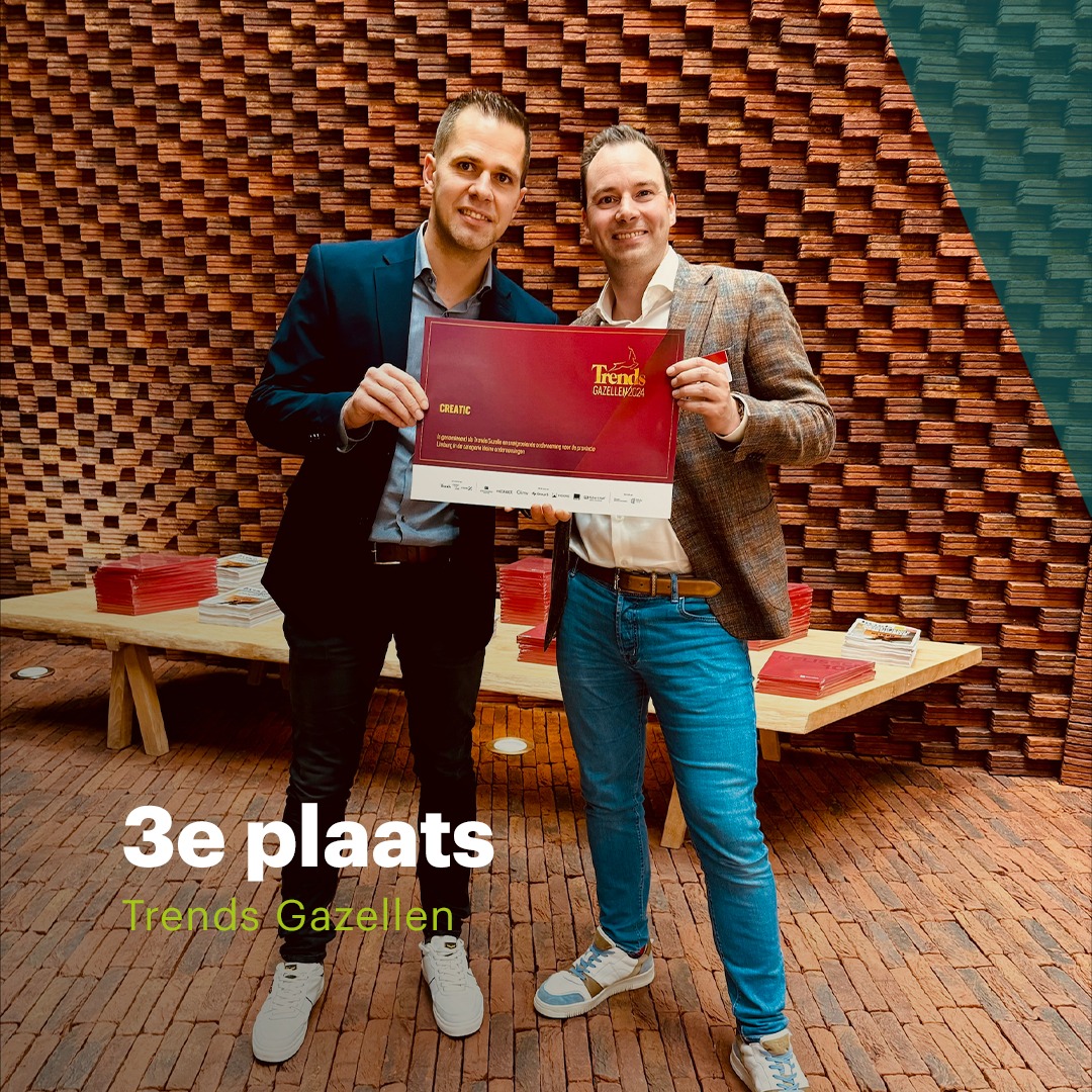 3de plaats trends gazellen