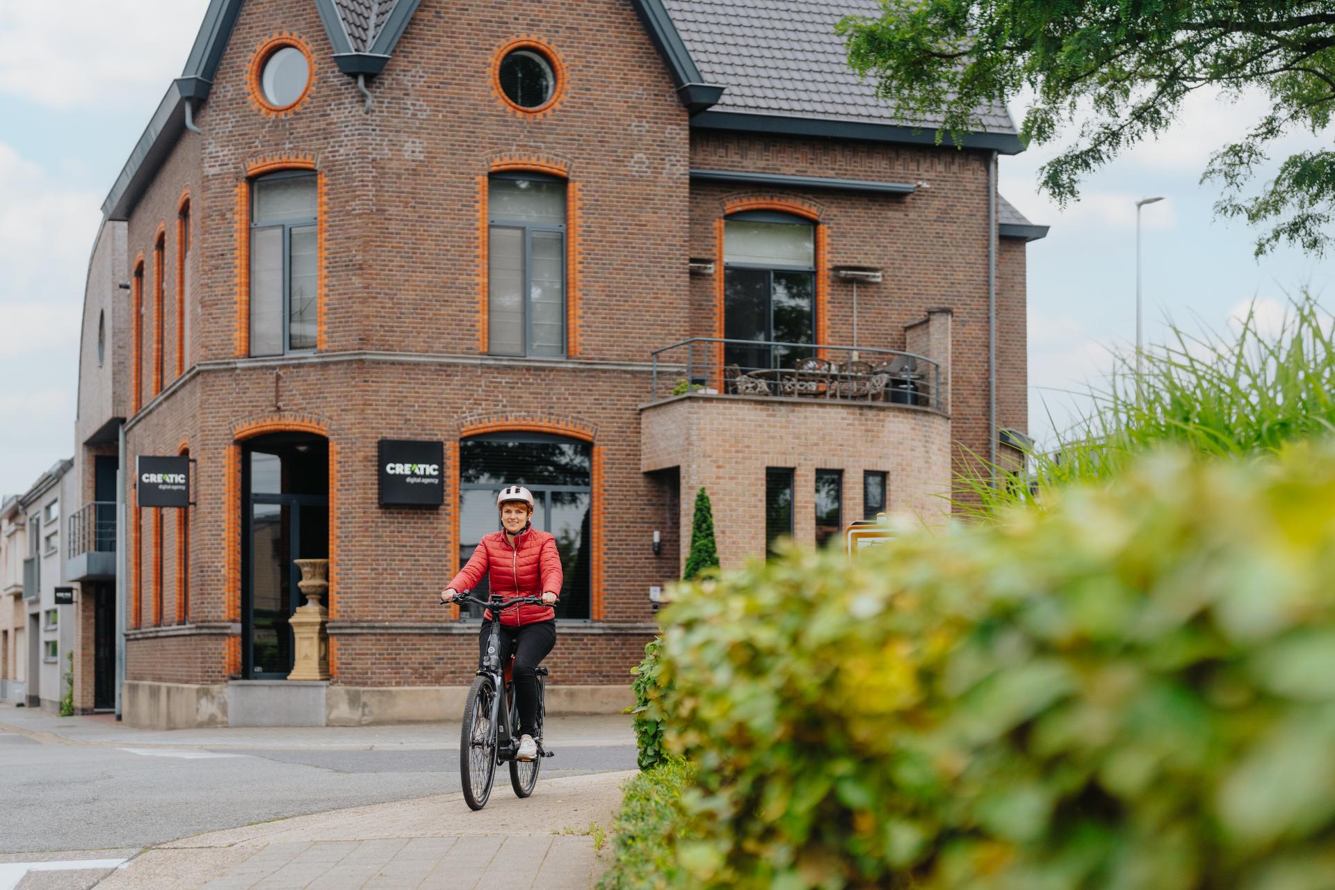 Fietsleasing mogelijk bij creatic